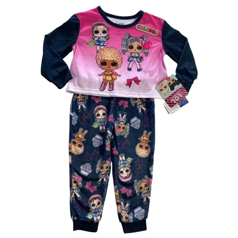 L.O.L. SURPRISE Size 4 “Celebrate” 2-Piece Pajama Set